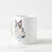 Mug Chat Ragdoll à l'aquarelle (Devant gauche)