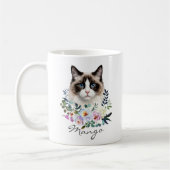 Mug Chat Ragdoll à l'aquarelle (Gauche)