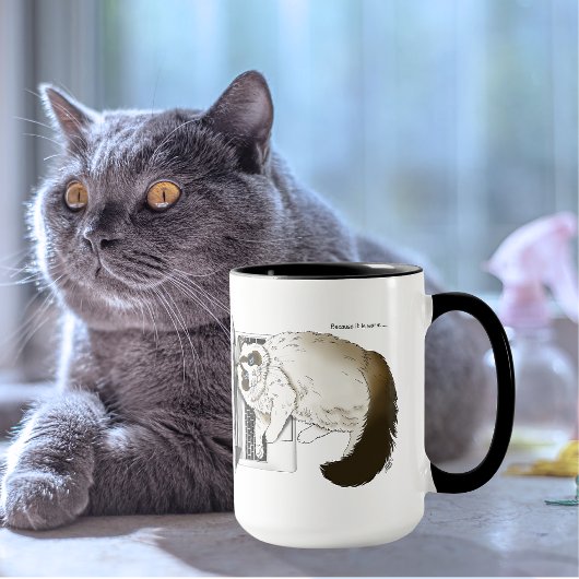 Mug Chat Ragdoll Fluffy Ordinateur Portable Lavande Dr