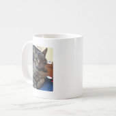 Mug Chat rayé (Devant gauche)