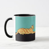 Mug Chat rayé au gingembre (Gauche)