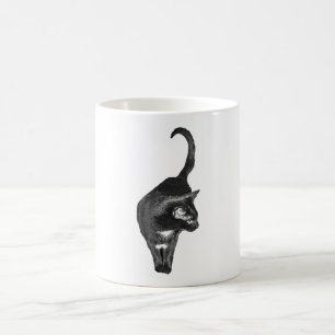 Mug Chat Réaliste qui se Lève