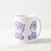 Mug chat regardant le ciel (Devant droit)