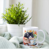 Mug Chat Relaxant confortable en Aquarelle