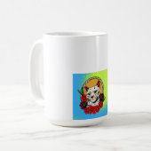Mug Chat Rétro : Parfaitement Encadré ! (Devant gauche)