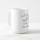 Mug Chat&Rose adorable  (Devant gauche)