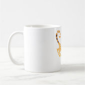 Mug Chat rouge drôle (Gauche)