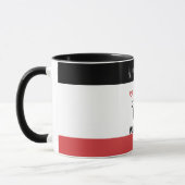 Mug Chat rouge mignon (Gauche)