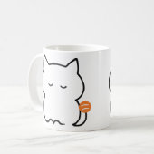 Mug Chat roux dodu assis (Devant gauche)