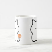 Mug Chat roux dodu assis (Centre)