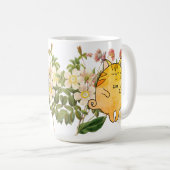 Mug Chat roux endormi (Devant droit)