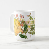 Mug Chat roux endormi (Devant gauche)