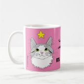 Mug Chat Roux Miracles Gizmo Inspirant Rose (Gauche)