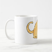 Mug Chat roux tabby faisant une embuscade (Gauche)