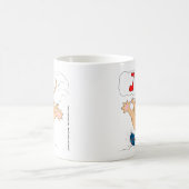 Mug chat s10 sautant sur Hanoukka Dradle (gimel) (Centre)