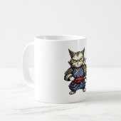 Mug Chat Samurai #15 (Devant gauche)