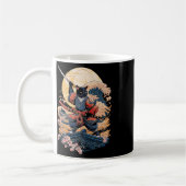 Mug Chat Samurai Chat japonais Anime Ninja (Gauche)