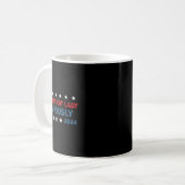 Mug Chat sans enfant Dame Évidemment drôle 2024 (Devant gauche)