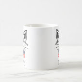 Mug Chat sans enfant Lady Kamala Harris Président 2024 (Centre)