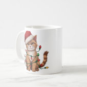 Mug Chat Sarcastique — “Nuit Silencieuse ? Pas Possibl (Devant gauche)