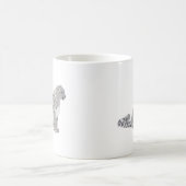 Mug Chat sauvage de léopard des neiges (Centre)