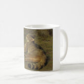 Mug Chat sauvage (par Rosa Bonheur) (Devant droit)