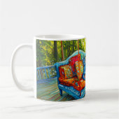 Mug Chat se toilette sur une balançoire (Gauche)