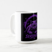 Mug Chat Sérieusement (Devant gauche)