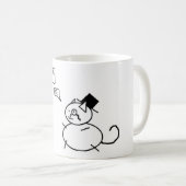 Mug Chat serré (Devant droit)