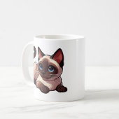 Mug chat siamois (Devant gauche)