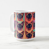 Mug chat siamois (Devant gauche)
