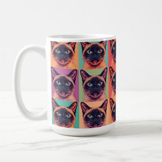 Mug chat siamois (Gauche)
