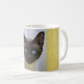 Mug Chat siamois de beau point de joint (Devant droit)
