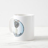 Mug Chat siamois - Madame folle de chat (Devant gauche)