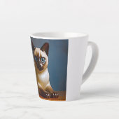 Mug Chat Siamois Mignon (Angle droit)