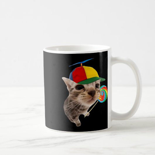Mug Chat Silly Avec Mème Lollipop (Droite)