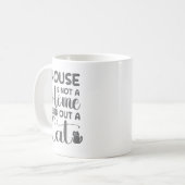 Mug Chat simple adorable Modern Bold Love Confort Prop (Devant gauche)