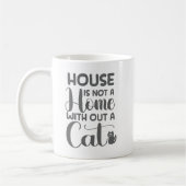 Mug Chat simple adorable Modern Bold Love Confort Prop (Gauche)