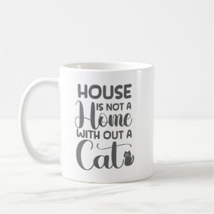 Mug Chat simple adorable Modern Bold Love Confort Prop