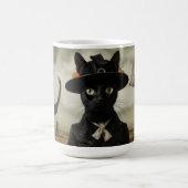 Mug Chat sorcière avec citrouilles (Centre)