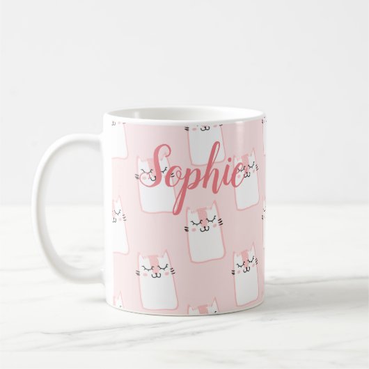 Mug Chat souriant (Gauche)