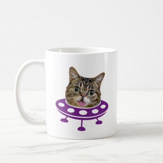 Mug Chat spatial (Gauche)
