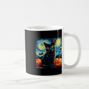 Mug Chat Starry Nuit Van Gogh Amoureux des chats Citro