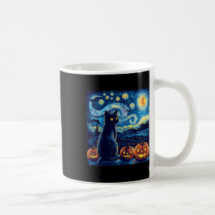 Mug Chat Starry Nuit Van Gogh Chat Pour Amoureux des c