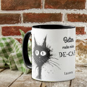 Mug Chat Stressé Funny Mieux Faire Mieux De La Mine De