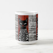 Mug Chat stylisé (Centre)
