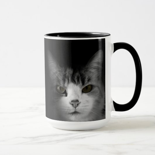 Mug Chat sur Musique noire (Droite)