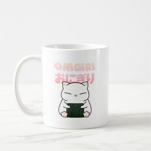 Mug Chat Sushi Ball de riz (Gauche)