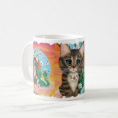 Mug Chat tabby Dragon Li Mao Jade Dragon Art (Devant gauche)