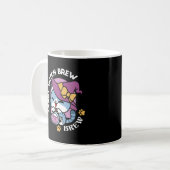 Mug Chat Tabby Halloween – Chapeau de Sorcière & Art d (Devant gauche)